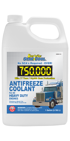 Star Cool 750,000 Mile Heavy-Duty Antifreeze Coolant Full Strength