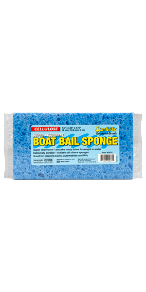 Cellulose Big Boat Bail Sponge 7 3/4 X 4 1/4 X 2 3/4