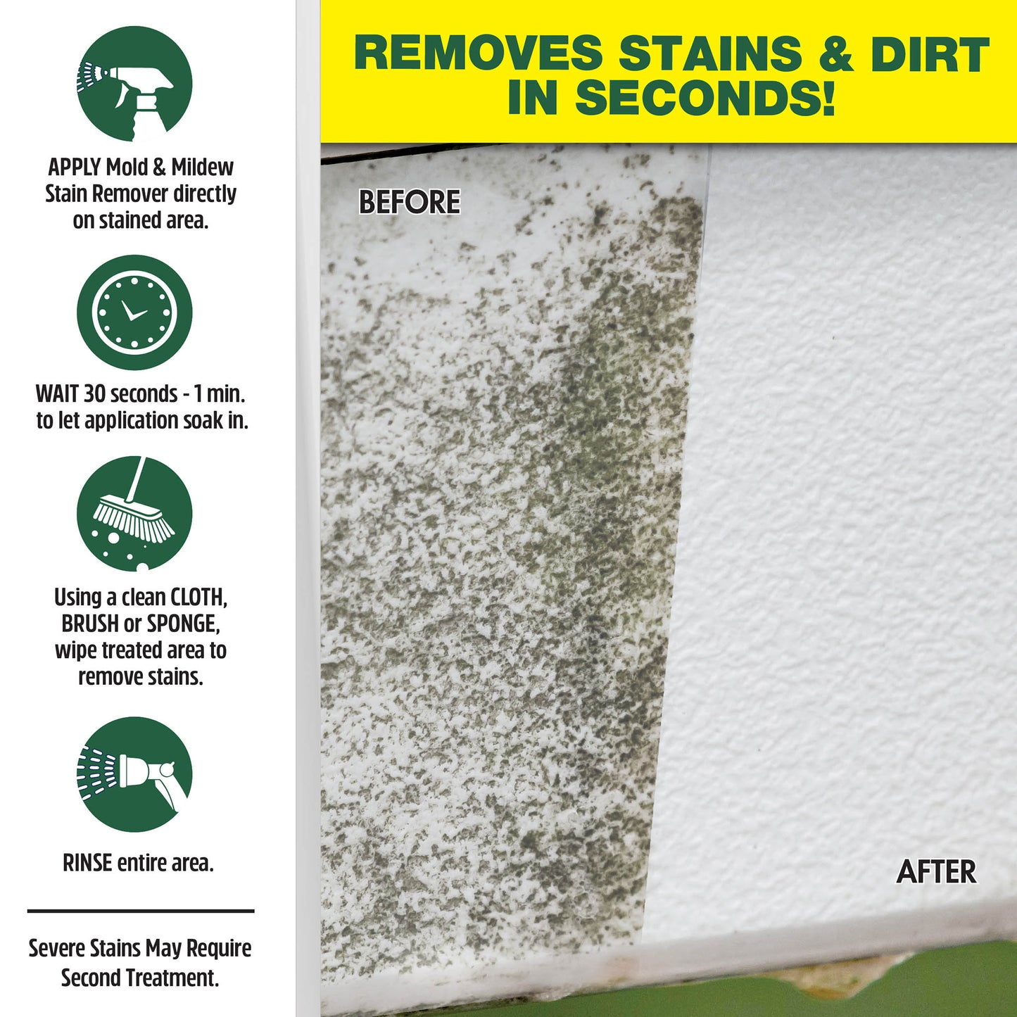 Professional Grade Mold & Mildew Stain Remover - Star brite Distributing, LLC