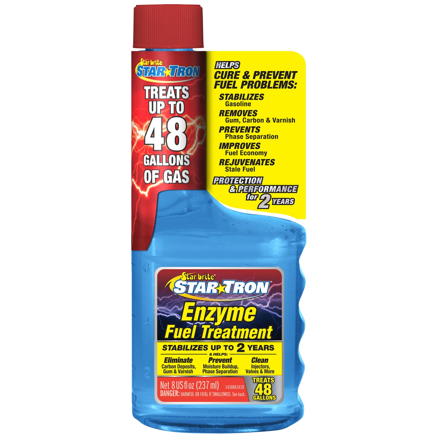 Star Tron Enzyme Fuel Treatment - Gas Formula Display