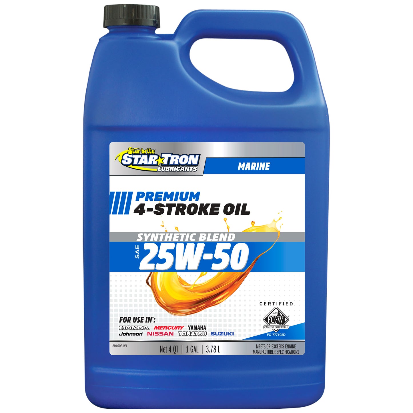 Star Tron Lubricants 25W-50 Synthetic Blend 4-Stroke Oil