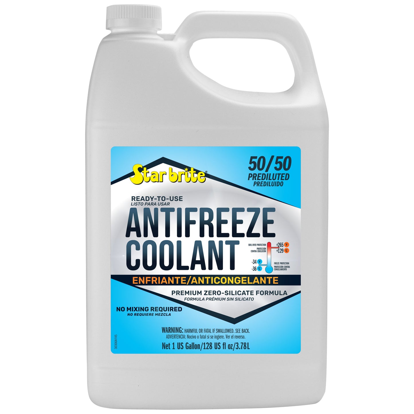 50/50 Green Pre - Diluted Antifreeze Coolant - Star brite Distributing, LLC