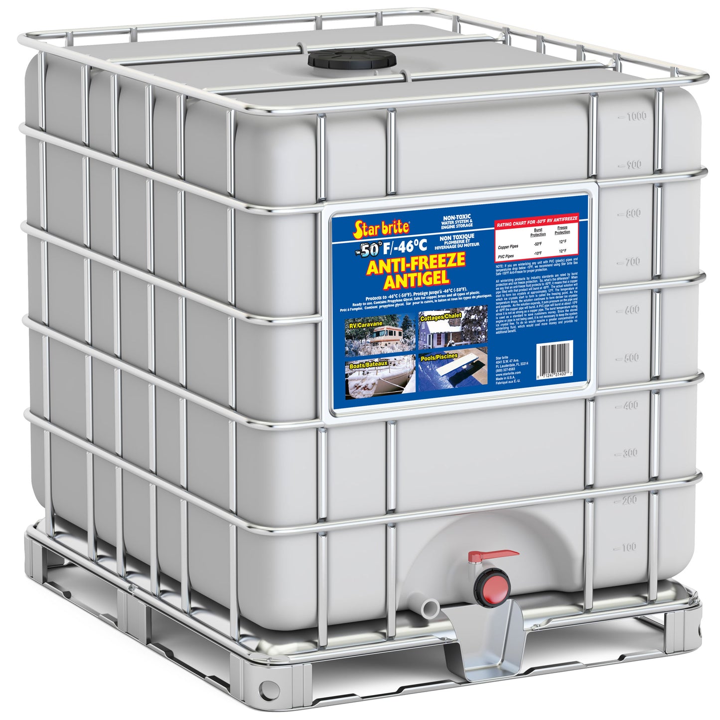 -50°F Premium Antifreeze for RV, Boat & Water System, Non-Toxic