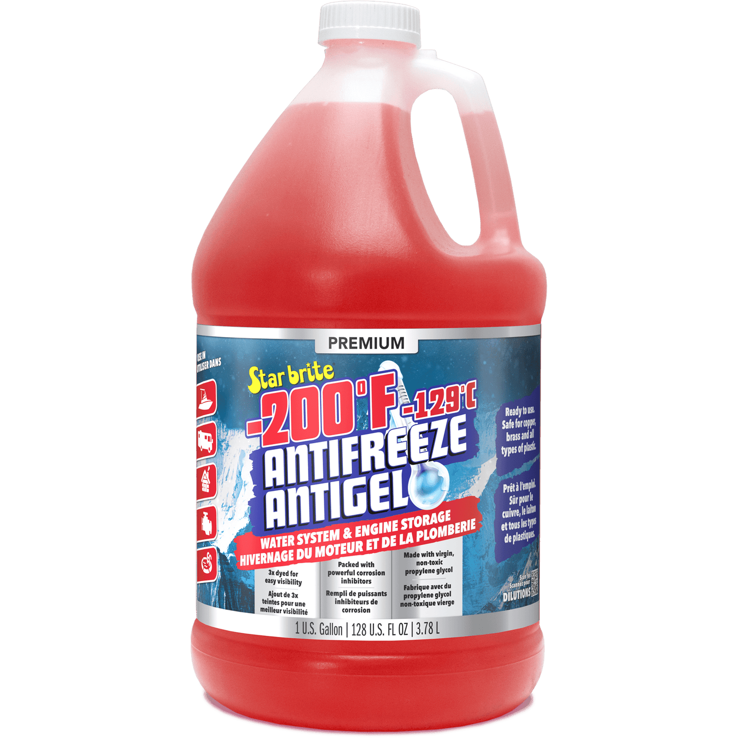 - 200°F Antifreeze for RV, Boat & Water System, Non - Toxic PG - Star brite Distributing, LLC