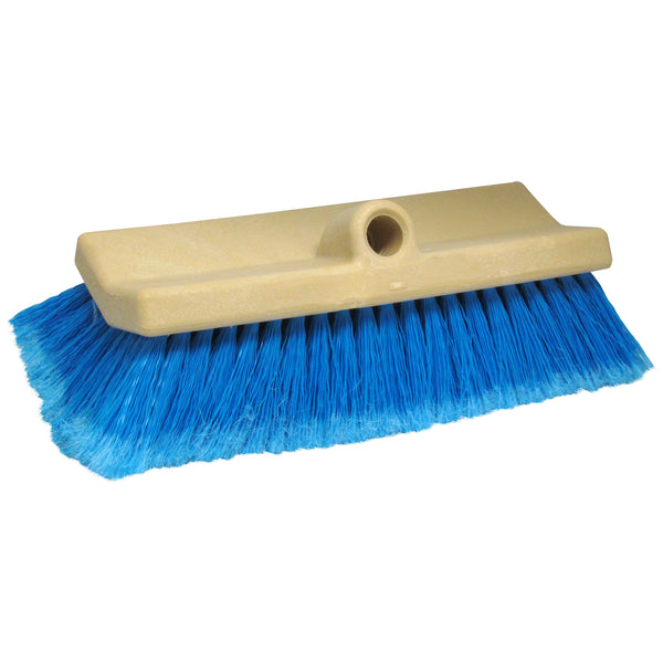 10" Bi-Level Boat Brush, Medium Blue Bristles