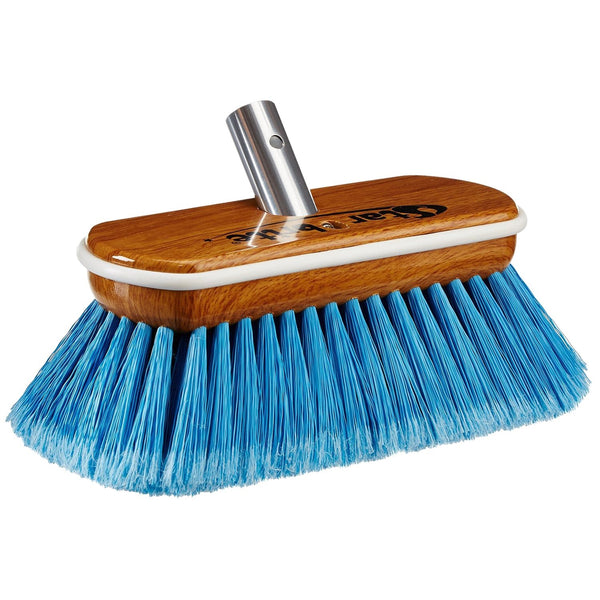 Premium Medium Bristle 8" Synthetic Wood Block Brush - Star brite Distributing, LLC