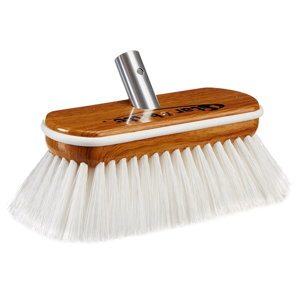 Extend-A-Brush Premium Stiff Bristle Wash 8" Synthetic Wood Block Brush - Star brite Distributing, LLC