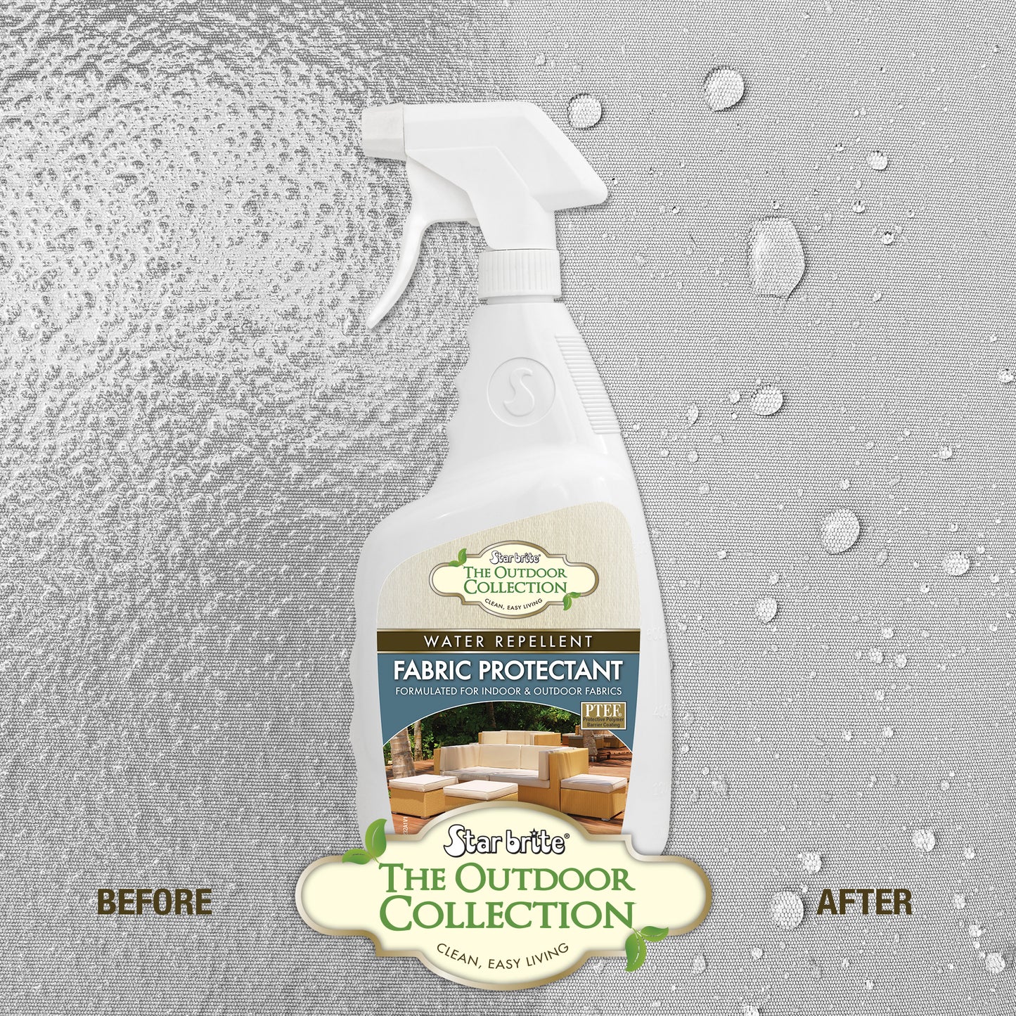 Outdoor Collection Water Repellent Fabric Protectant