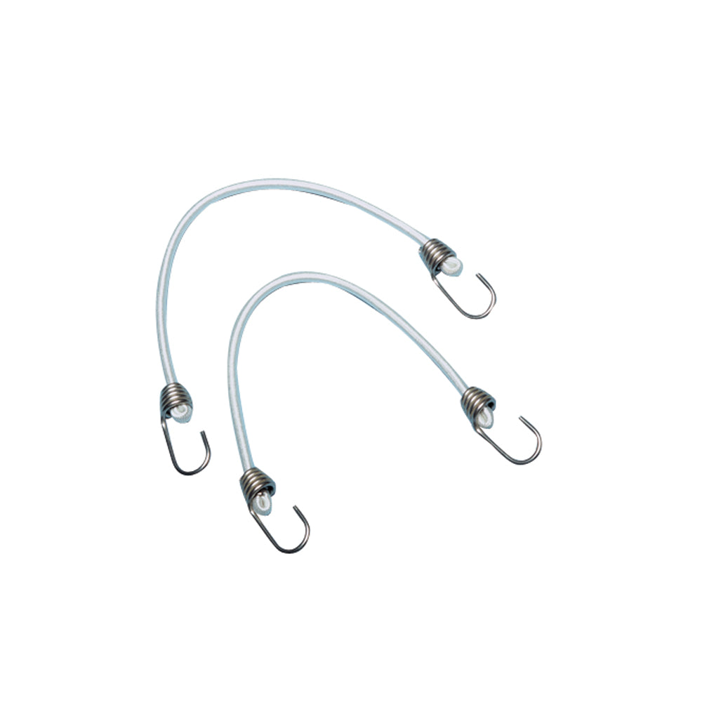 Marine Bungee Cord – 3/8" x 24" with Stainless Steel Hooks, Heavy Duty