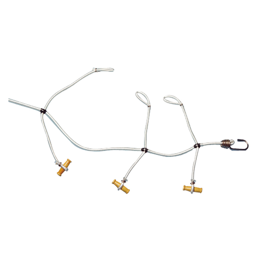 Multi-Branch Sail Lash – 13/32" x 120", 7 Arms with Belay Pins & Hook End