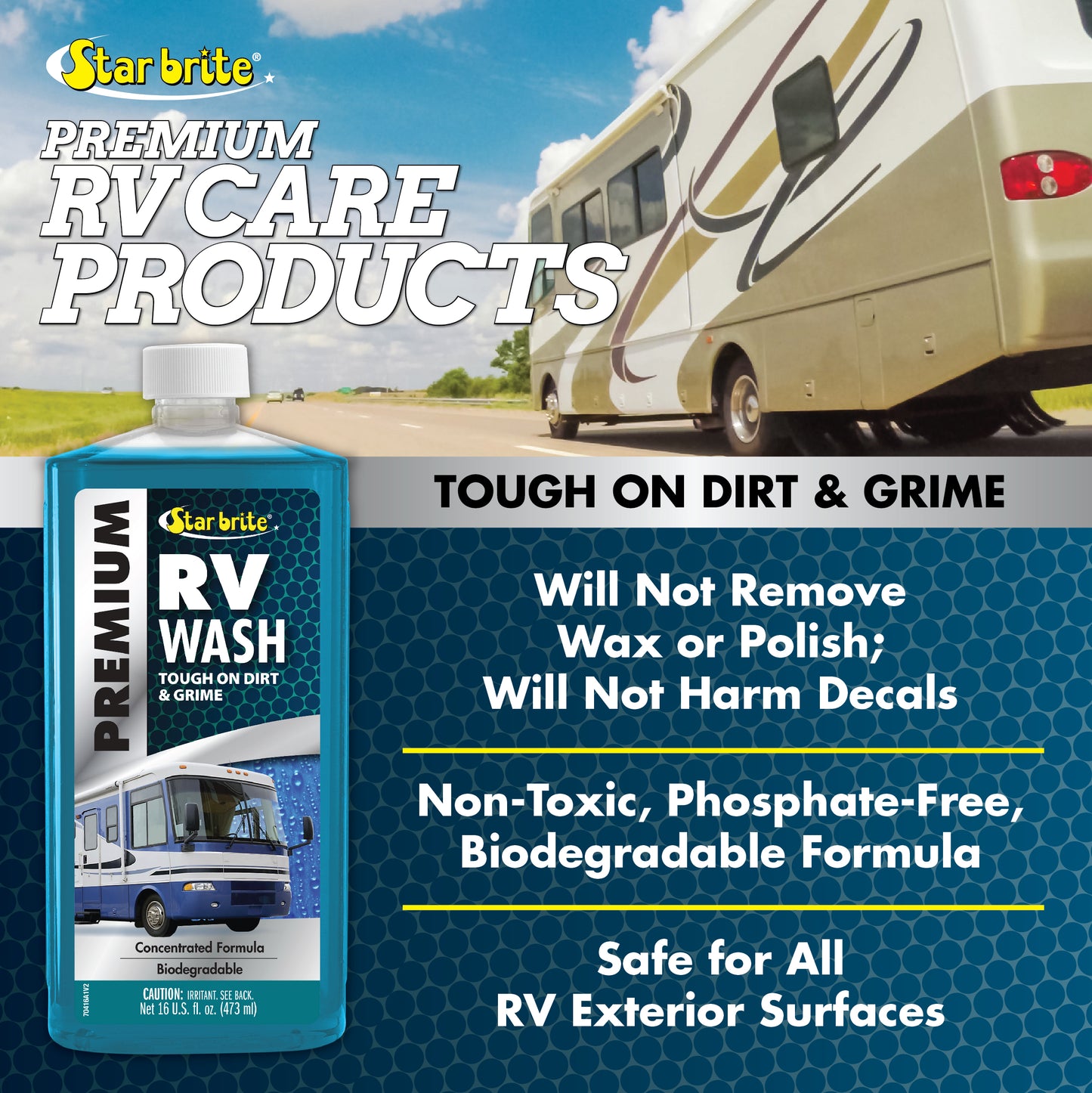 Premium RV Wash - Ultimate RV Exterior Cleaner