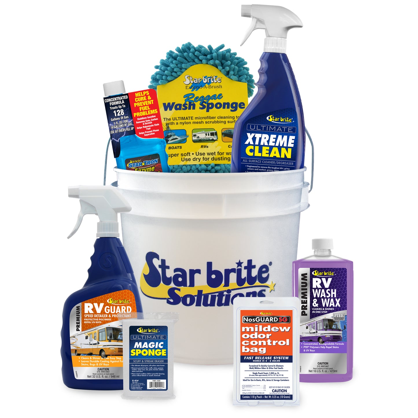 RV Care In A Bucket – Complete RV Cleaning & Protection Kit