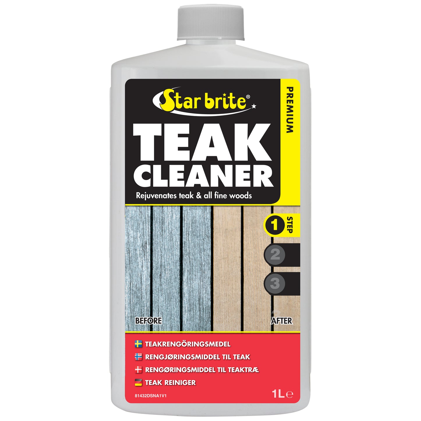 Premium Outdoor Teak Cleaner - Star brite Distributing, LLC