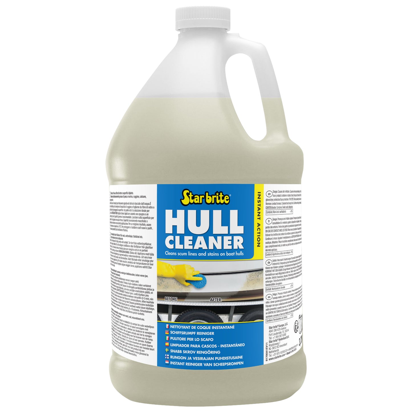 Instant Hull Cleaner - Wipe On, Rinse Off Formula