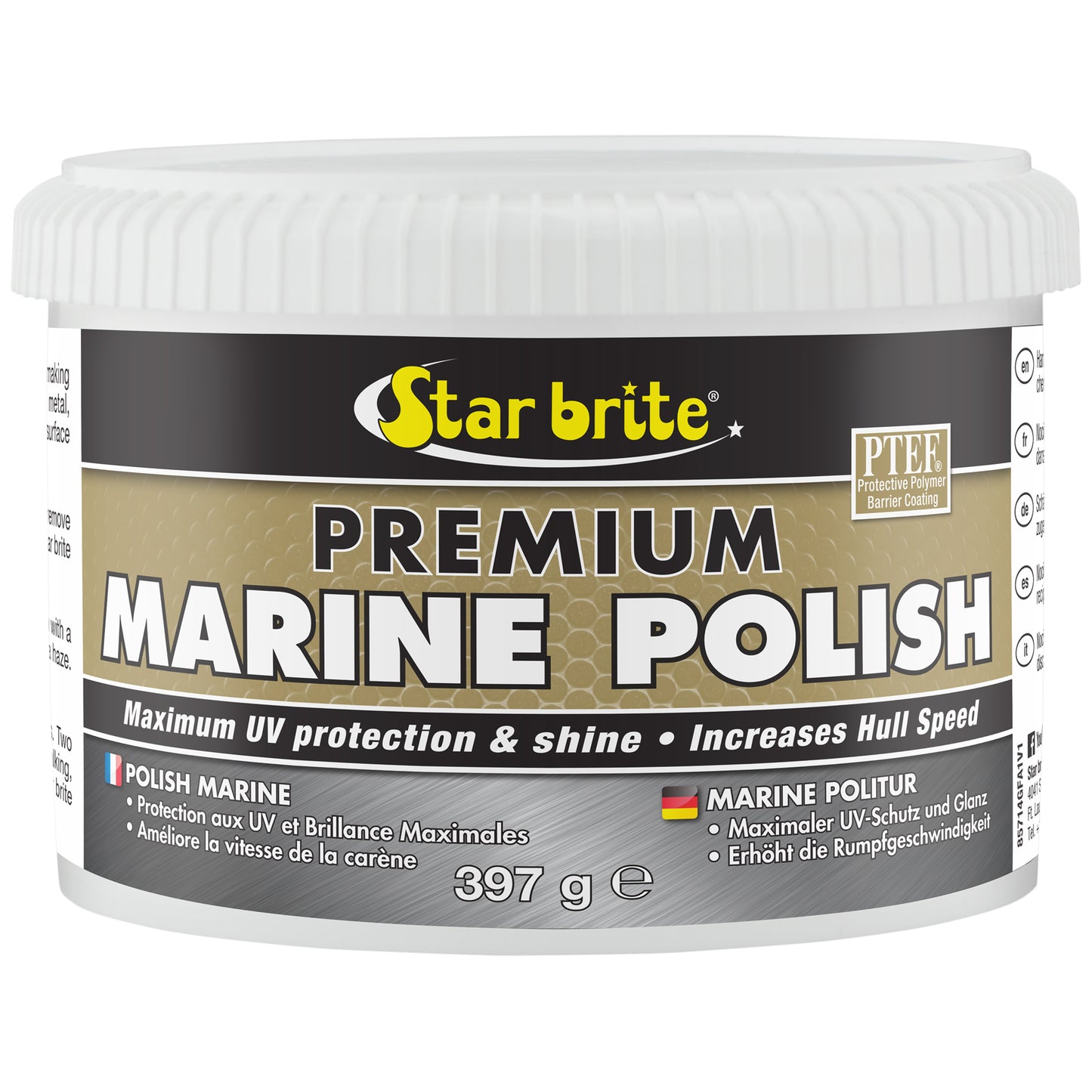 Premium Marine Polish - UV Protection & High Gloss Finish