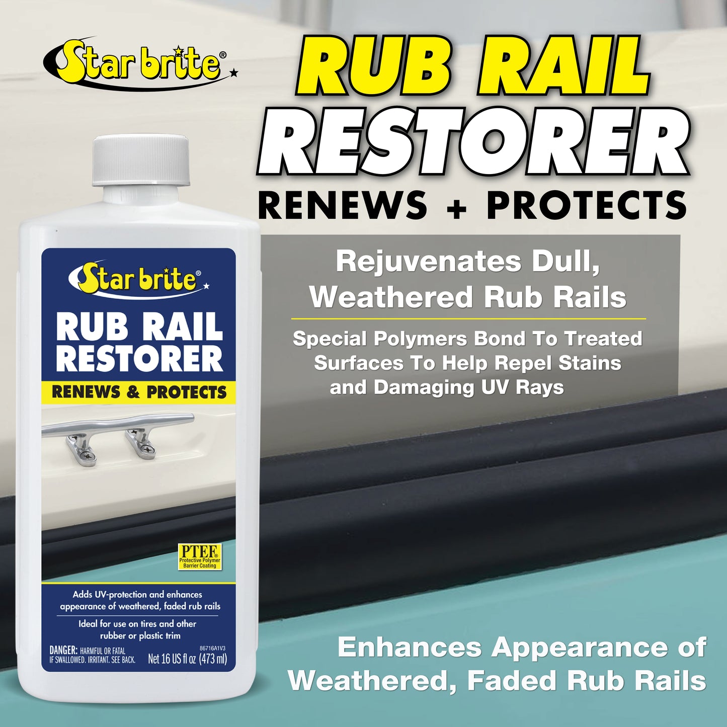 Rub Rail Restorer & Protectant Spray