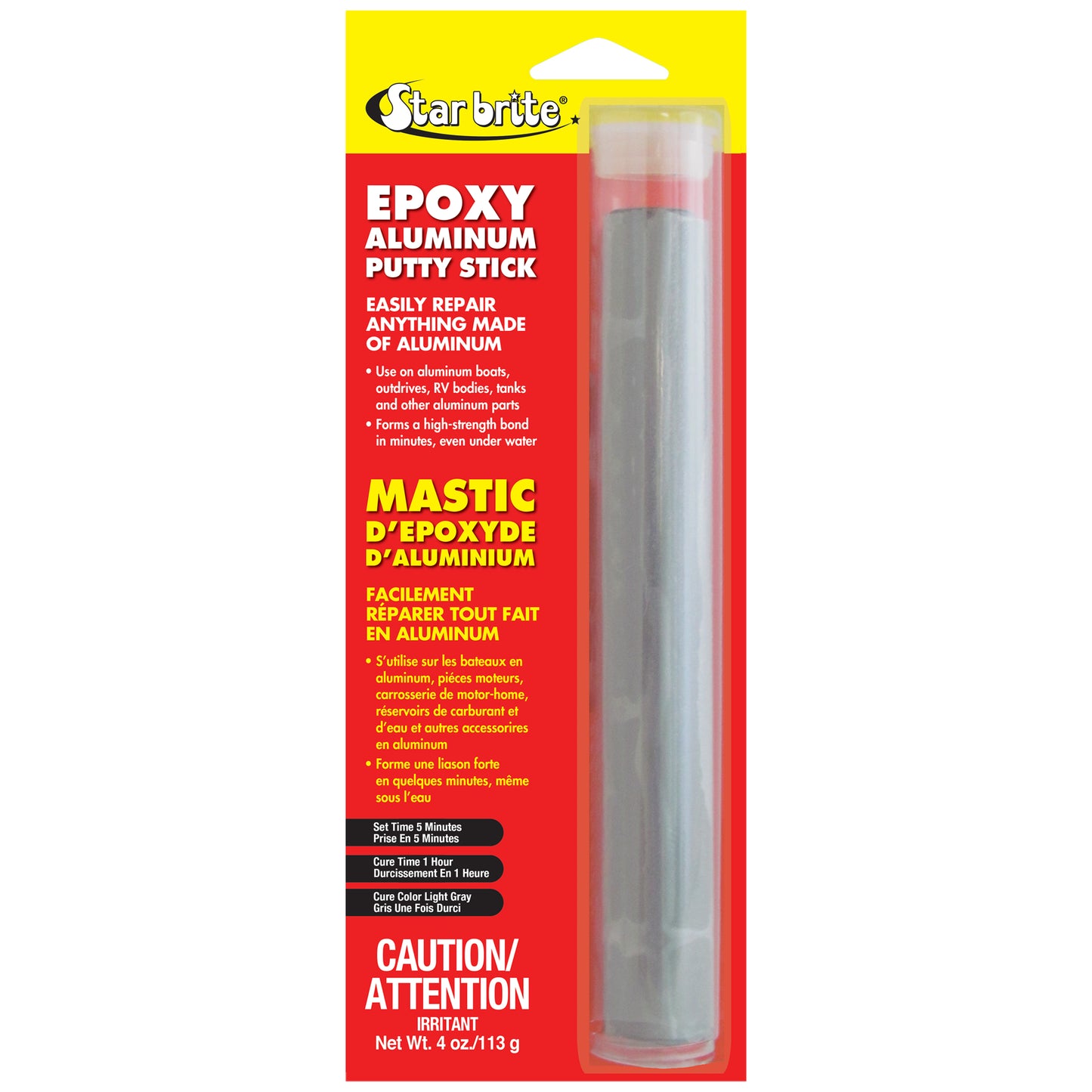 Waterproof Epoxy Aluminum Putty Stick - Star brite Distributing, LLC