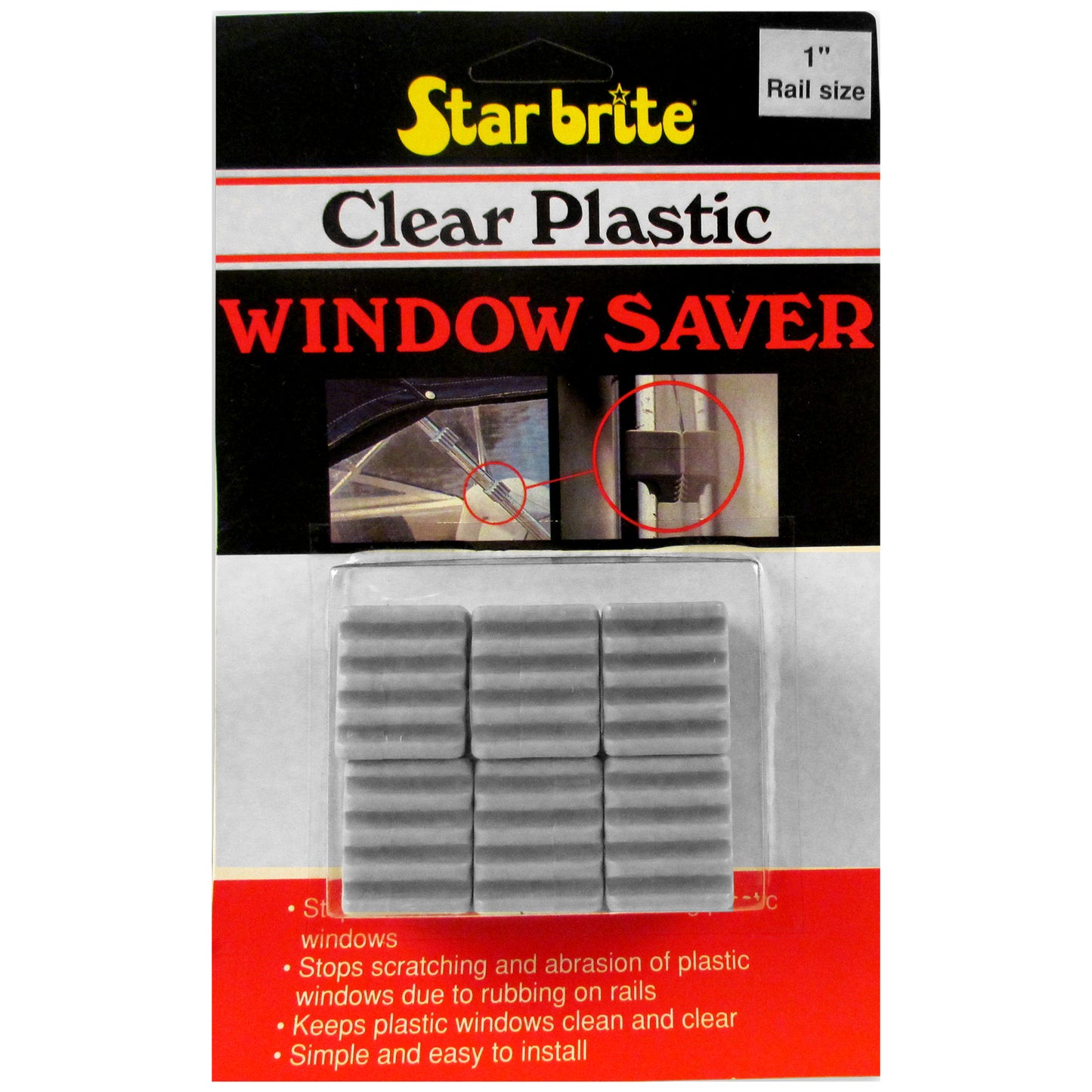 Clear Plastic Window Saver – Protects Against Scratches & Wear
