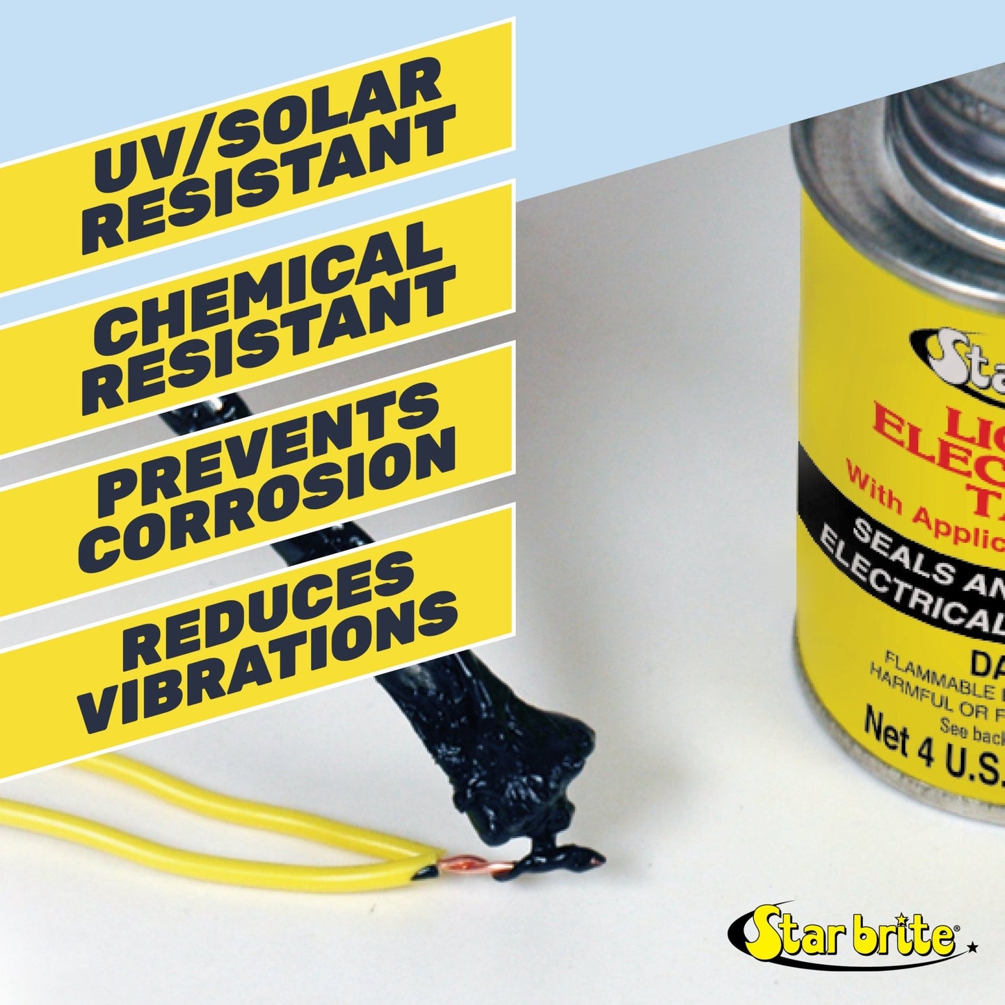 Liquid Electrical Tape - Waterproof Seal - Star brite Distributing, LLC