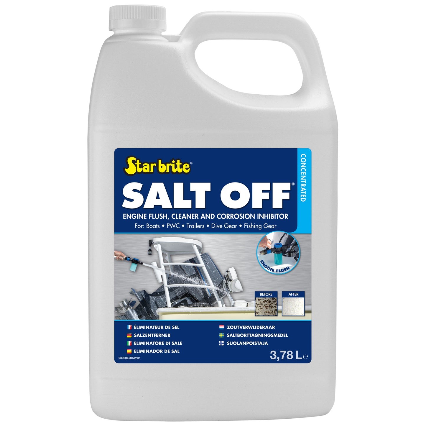 Salt Off Concentrate - Salt Remover Wash & Engine Flush - Star brite Distributing, LLC