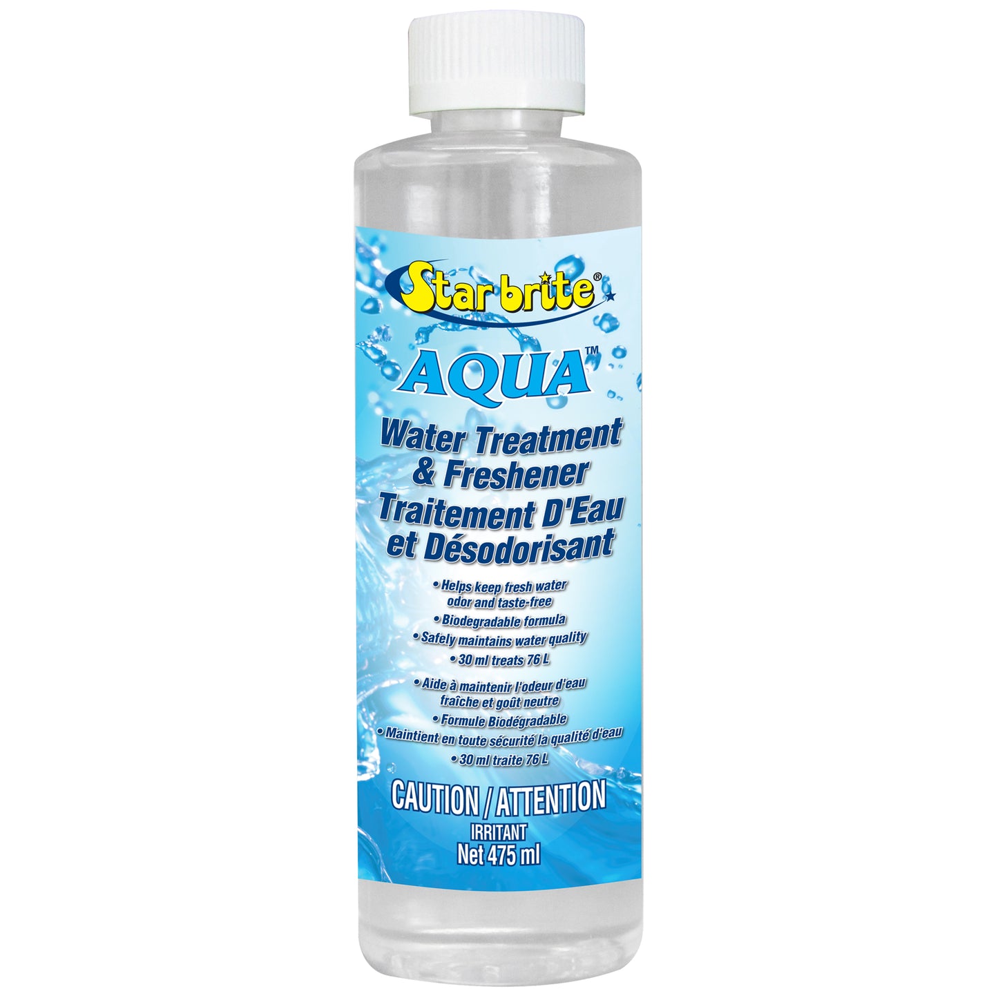Aqua Water Treatment & Freshener - Star brite Distributing, LLC