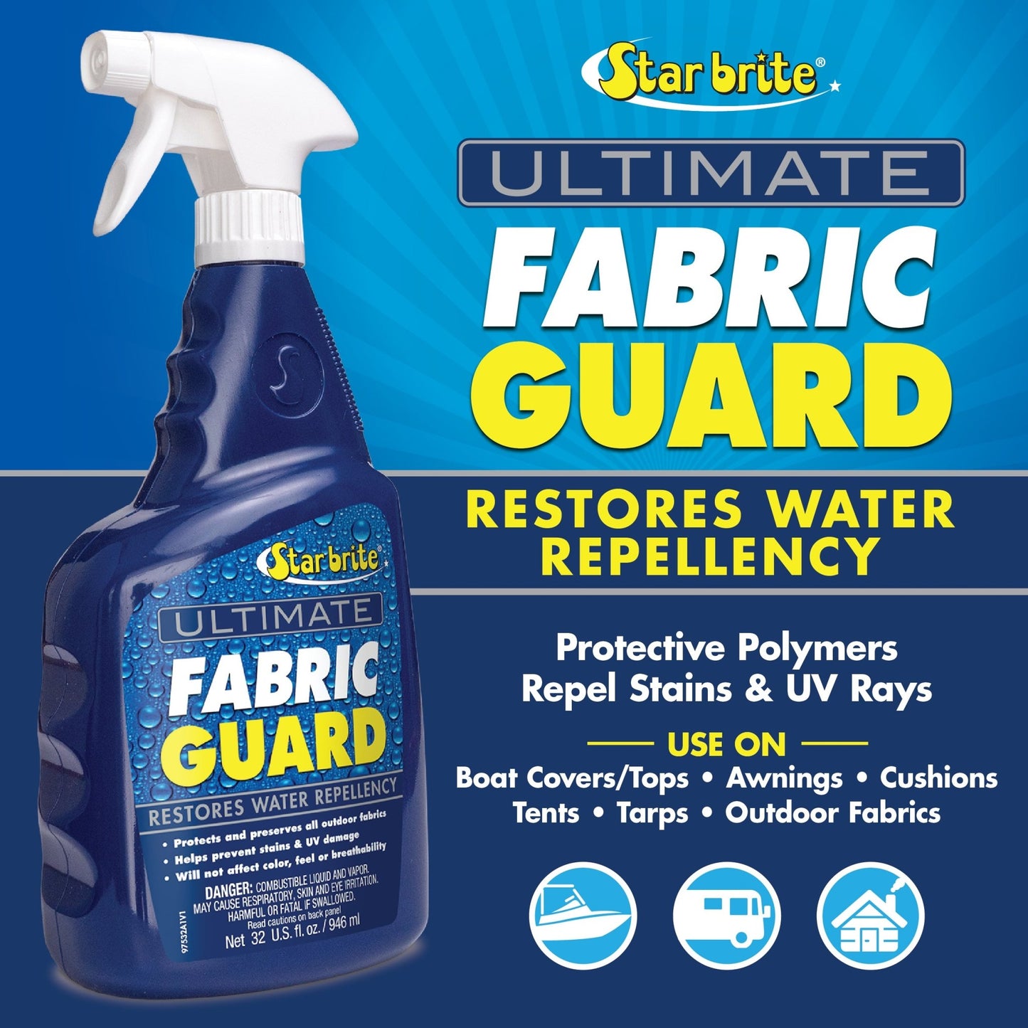 Ultimate Outdoor Fabric Protection Spray - Star brite Distributing, LLC