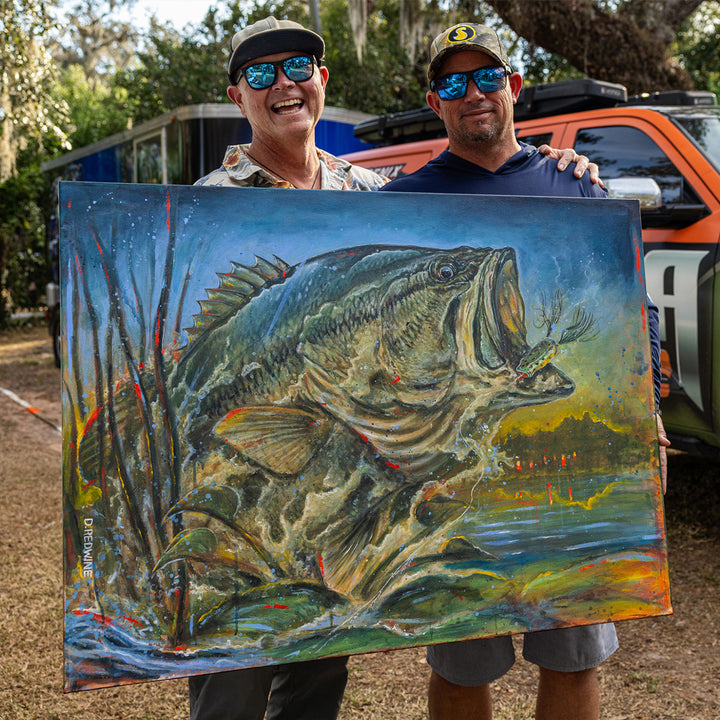 Derek and Bobby - 2024 Bobby Lane Cup Painting