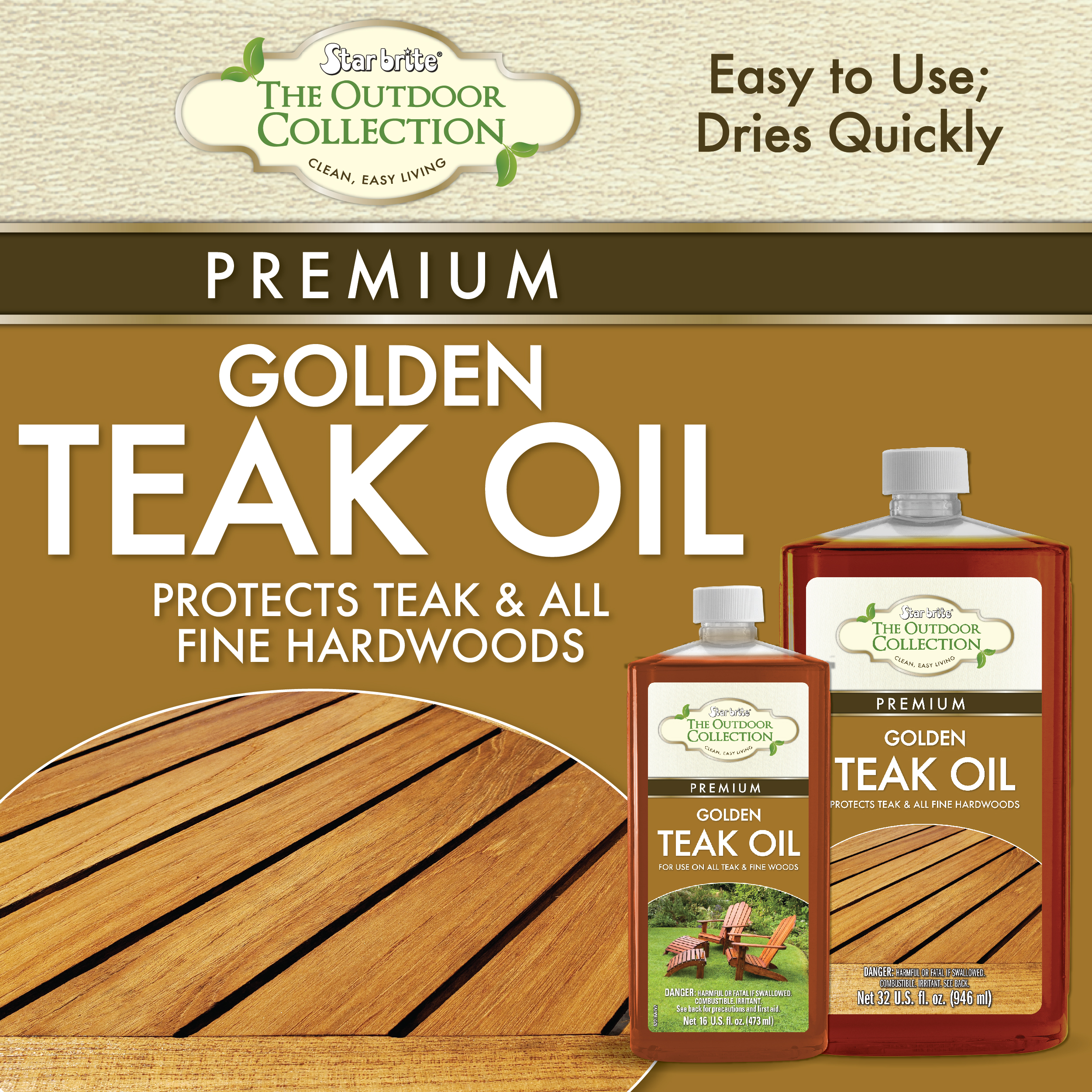The Outdoor Collection Premium Teak Oil