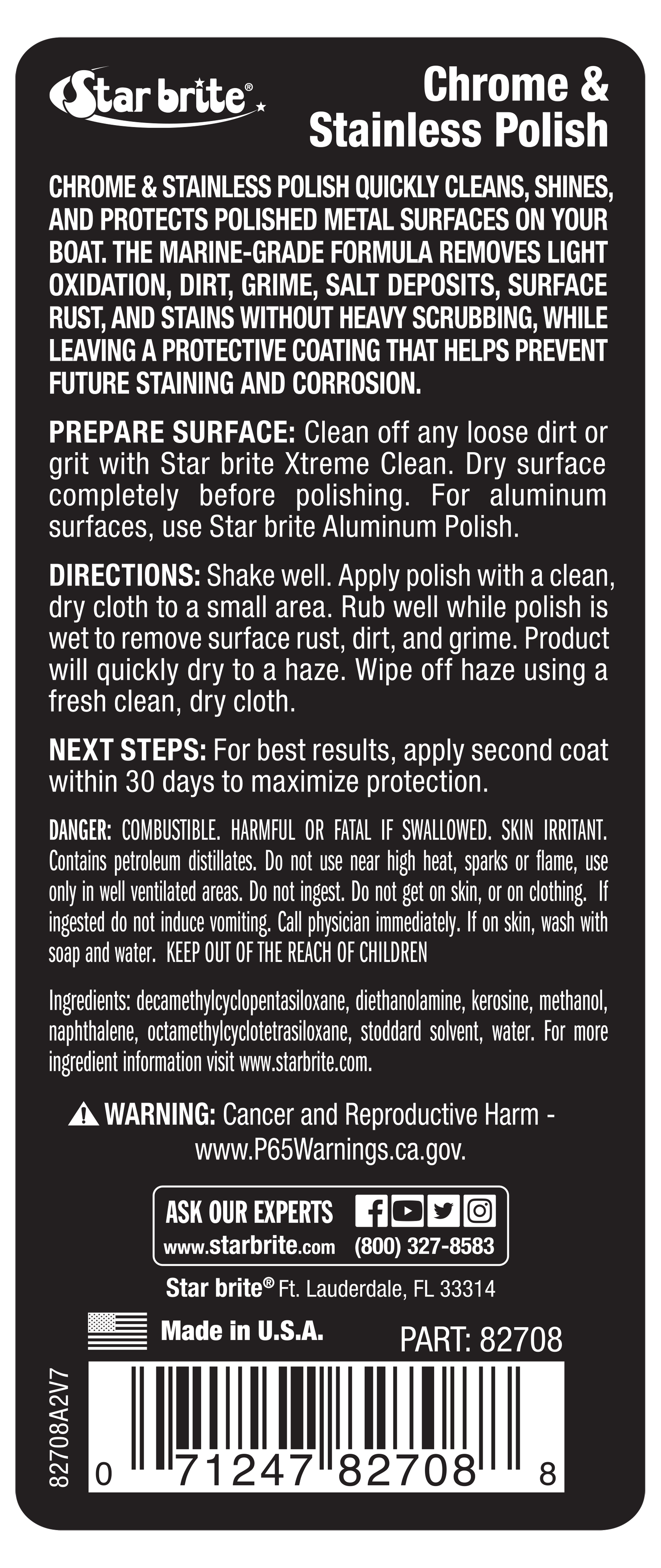 Brite Stainless Steel Cleaner – Dynamic Chemicals and Supplies