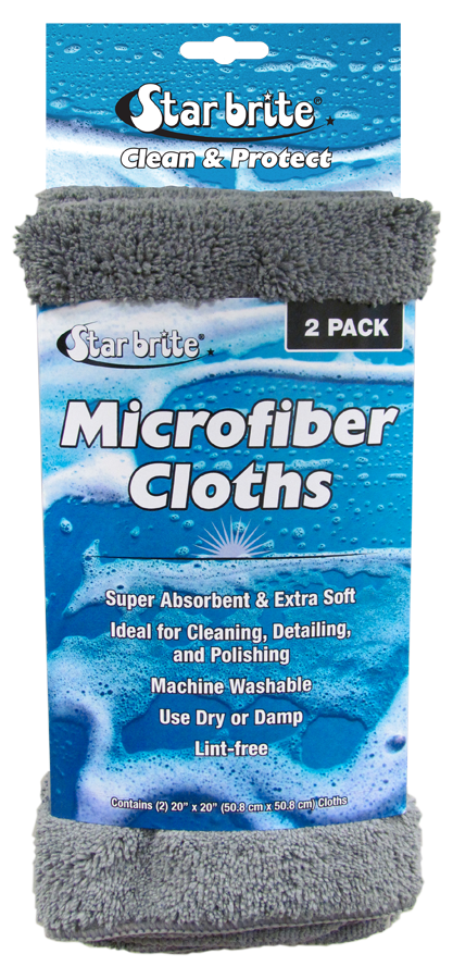 10 X Lint Free Microfibre Exel Super Magic Cleaning Cloths For Polishing Washing 