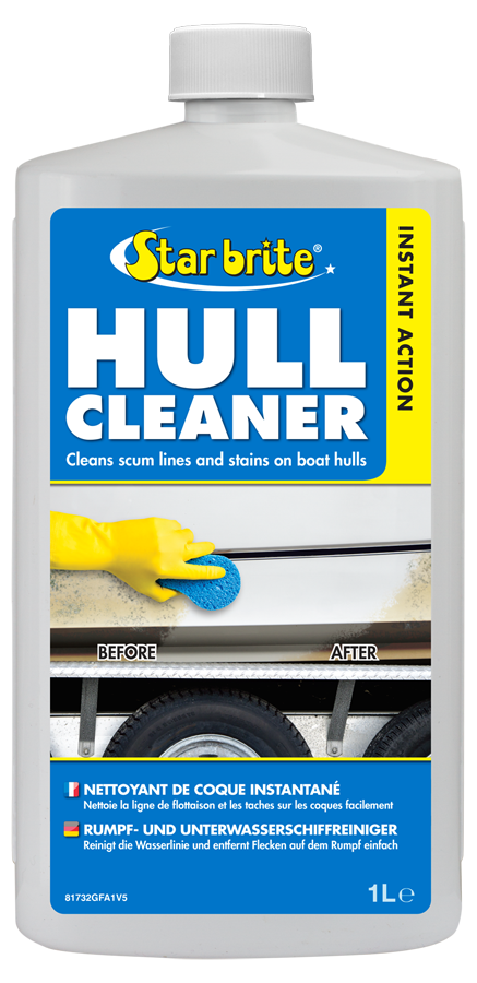 Star Brite Hull Cleaner Gel Spray - 22 oz – For Stains & Scum Lines on Boat  Hulls