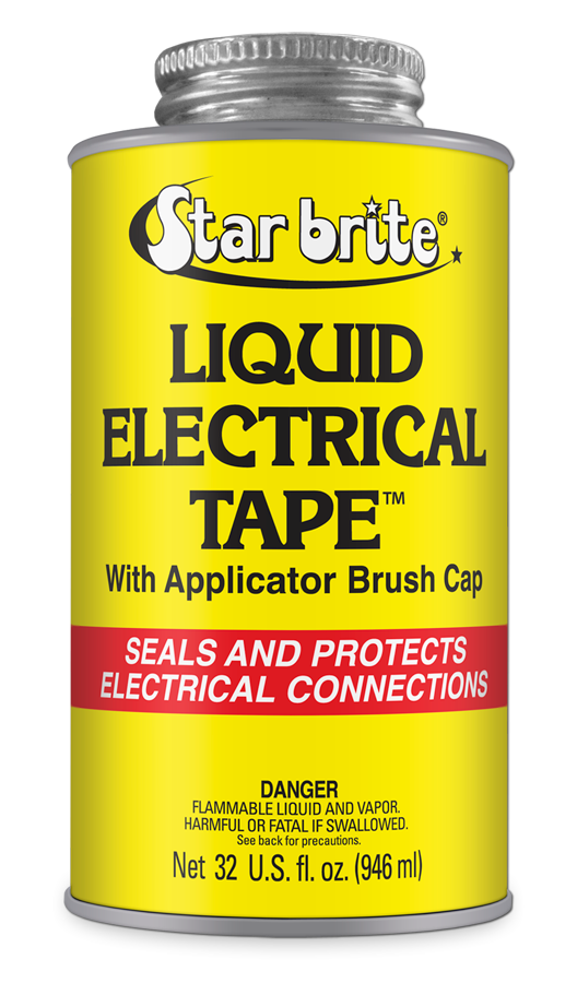 Calterm Liquid Tape - 4 oz - Black - Electrical Tape 71002