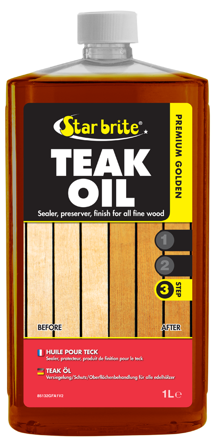 Star Brite - Premium Golden Teak Oil 16 oz