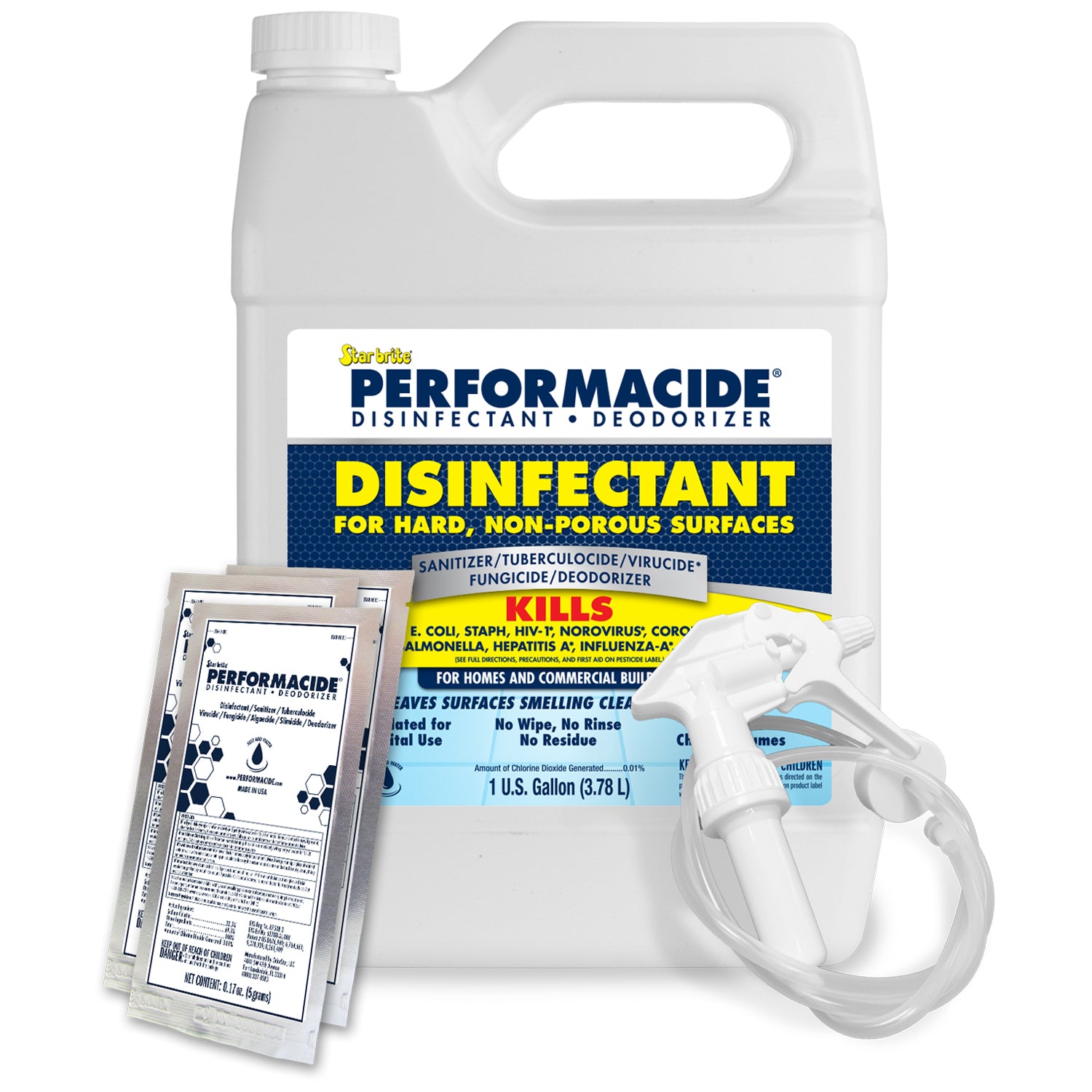 Performacide - Disinfectant for Hard, Non-Porous Surfaces - Star brite Distributing, LLC