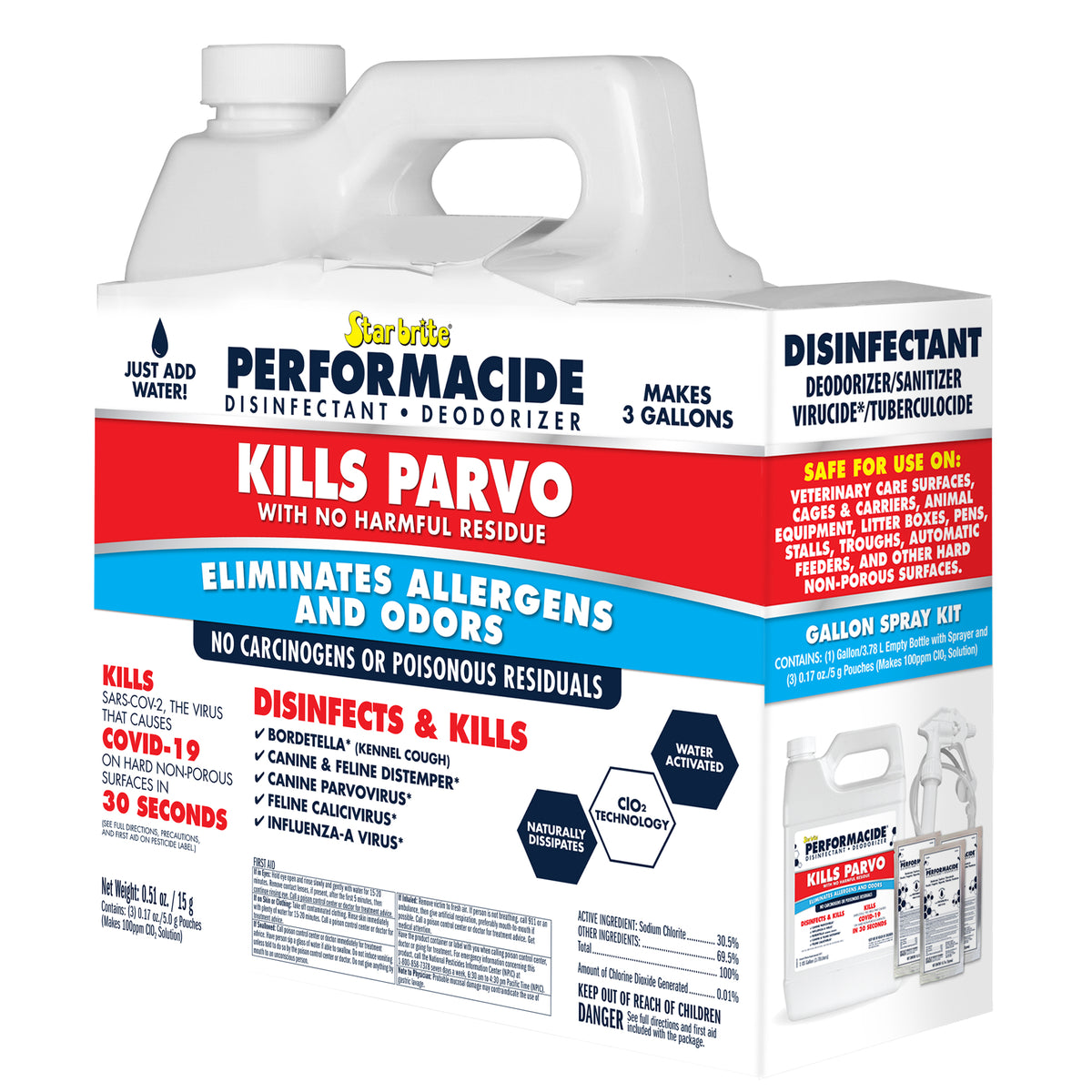 Performacide - Kills Parvo Virus