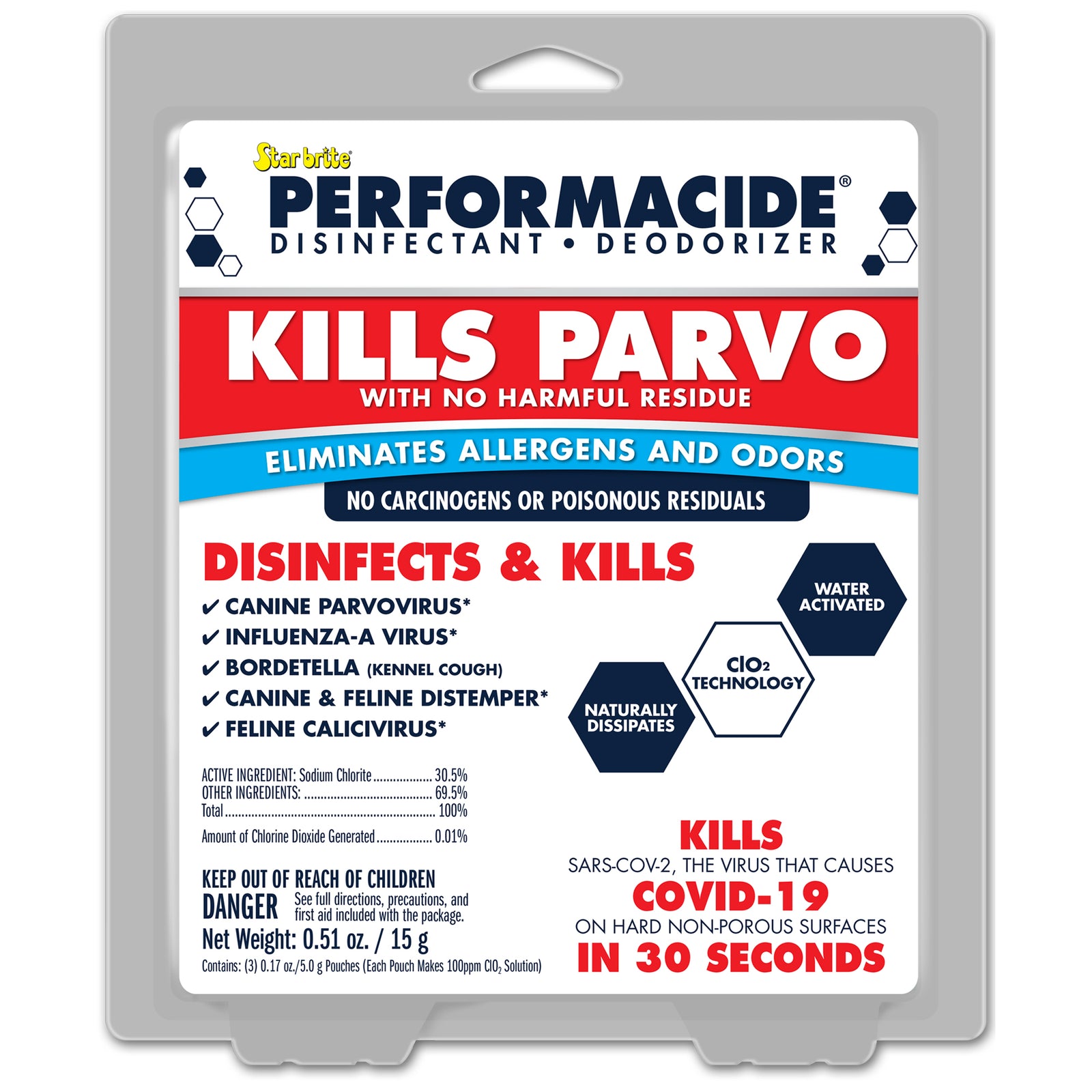 Performacide - Kills Parvo Virus - Star brite Distributing, LLC