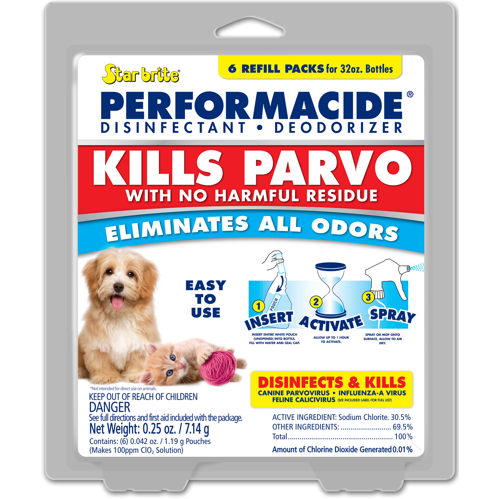 Performacide - Kills Parvo Virus