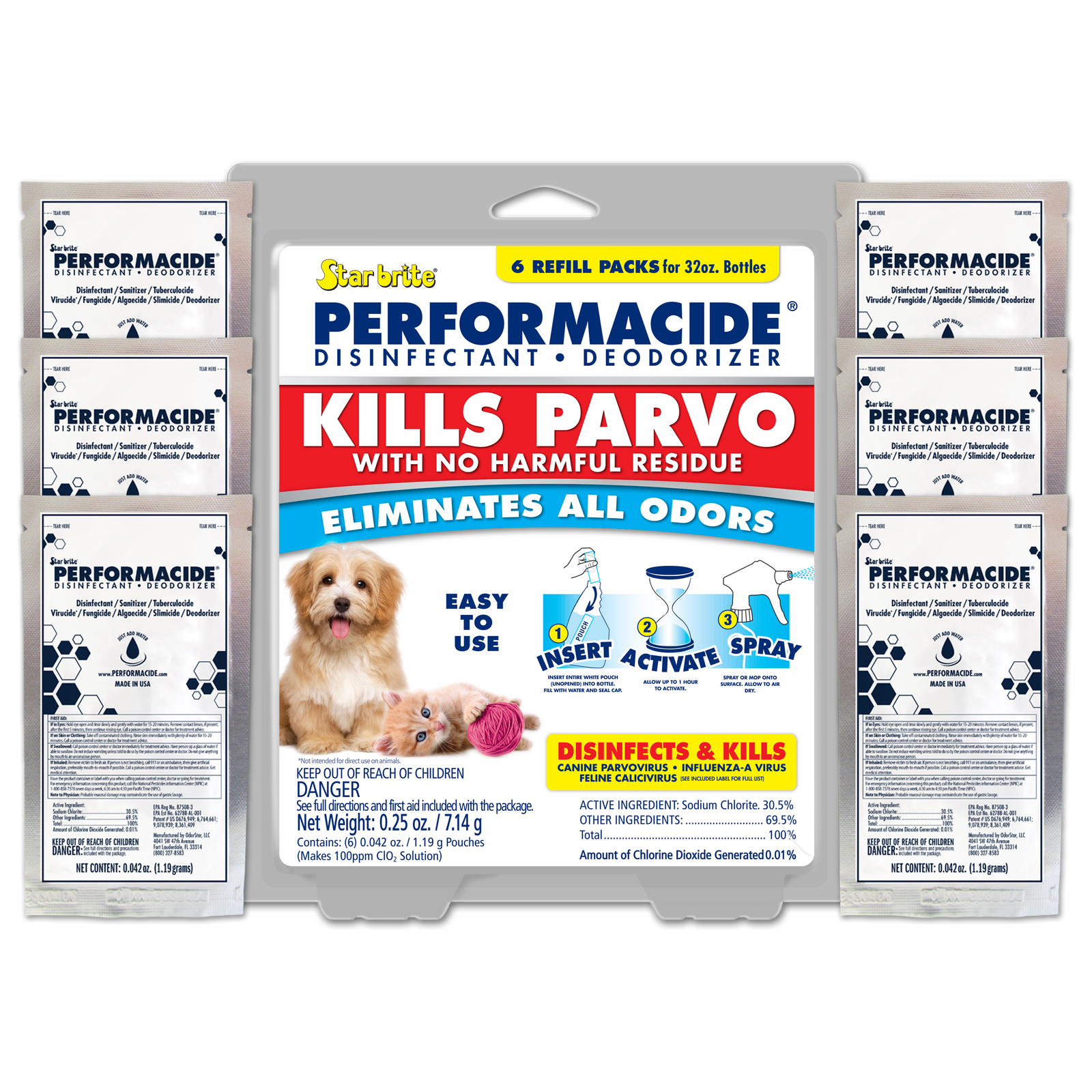 Performacide - Kills Parvo Virus