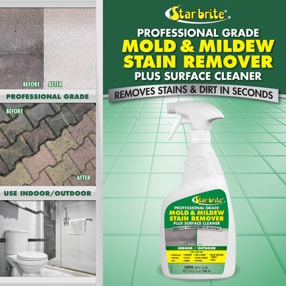 Professional Grade Mold & Mildew Stain Remover