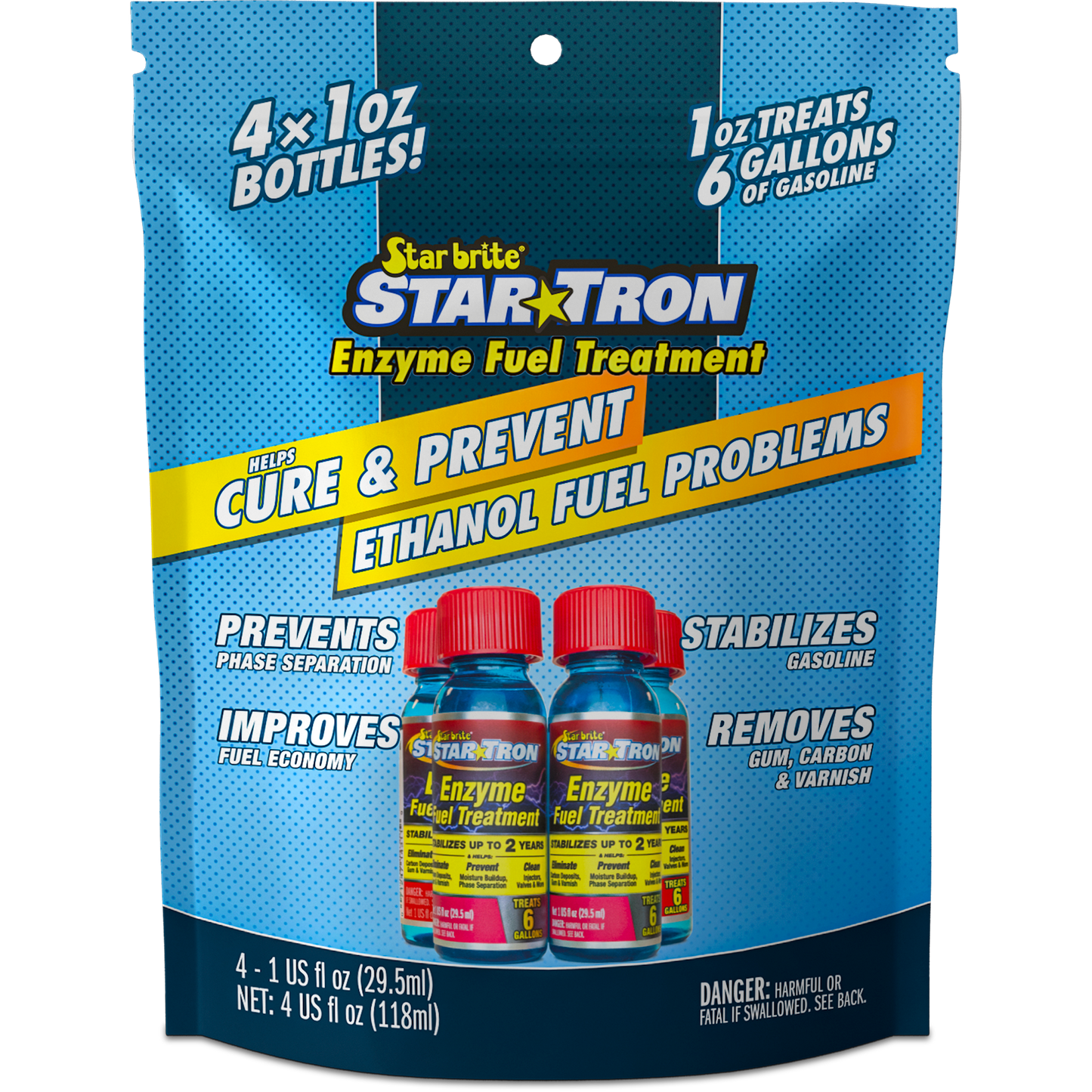 Star Tron Enzyme Fuel Treatment - Classic Gas Formula