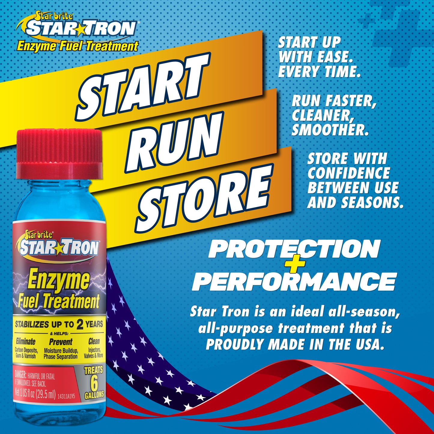 Star Tron Enzyme Fuel Treatment - Classic Gas Formula