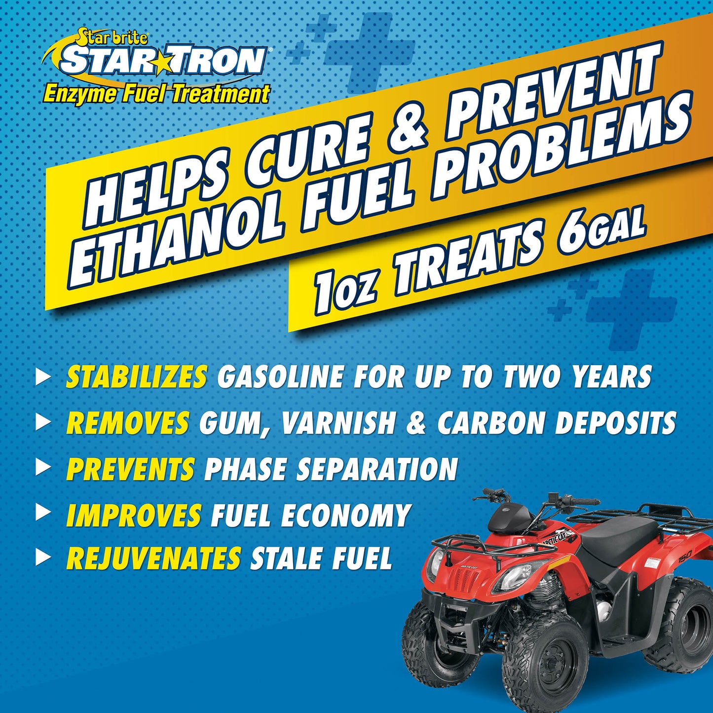 Star Tron Enzyme Fuel Treatment - Classic Gas Formula - Star brite Distributing, LLC