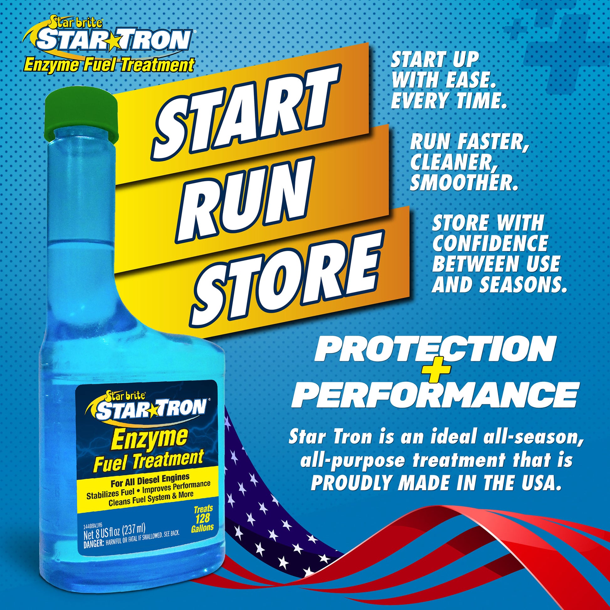 Star Tron Enzyme Fuel Treatment - Diesel Auto Formula - Star brite Distributing, LLC