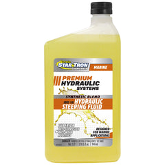 Premium Marine Synthetic Blend Hydraulic Steering Fluid ISO15