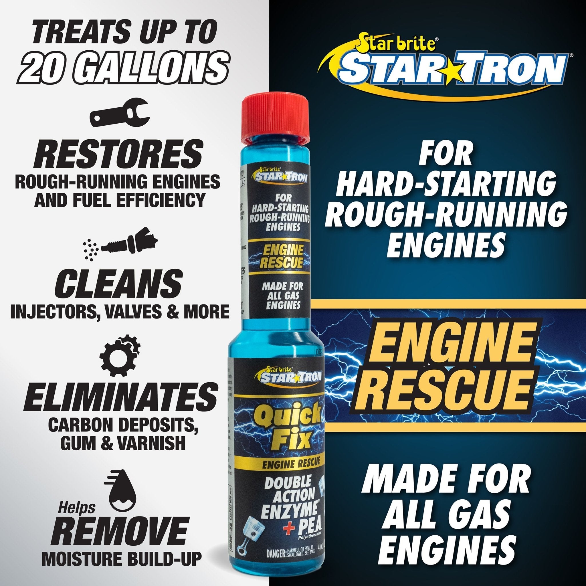 Star Tron Quick Fix Fuel System & Injector Cleaner – Star brite