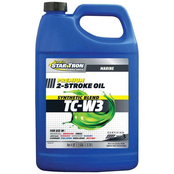 2-Stroke Premium Marine Oil Synthetic Blend TC-W3