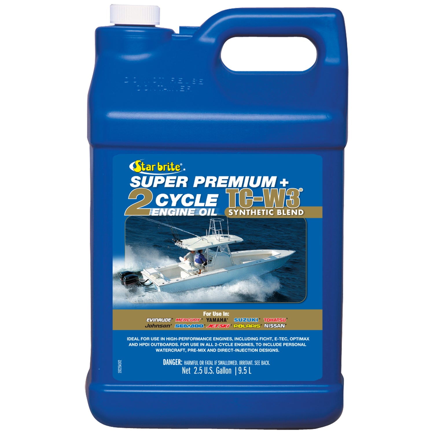2-Stroke Premium Marine Oil Synthetic Blend TC-W3