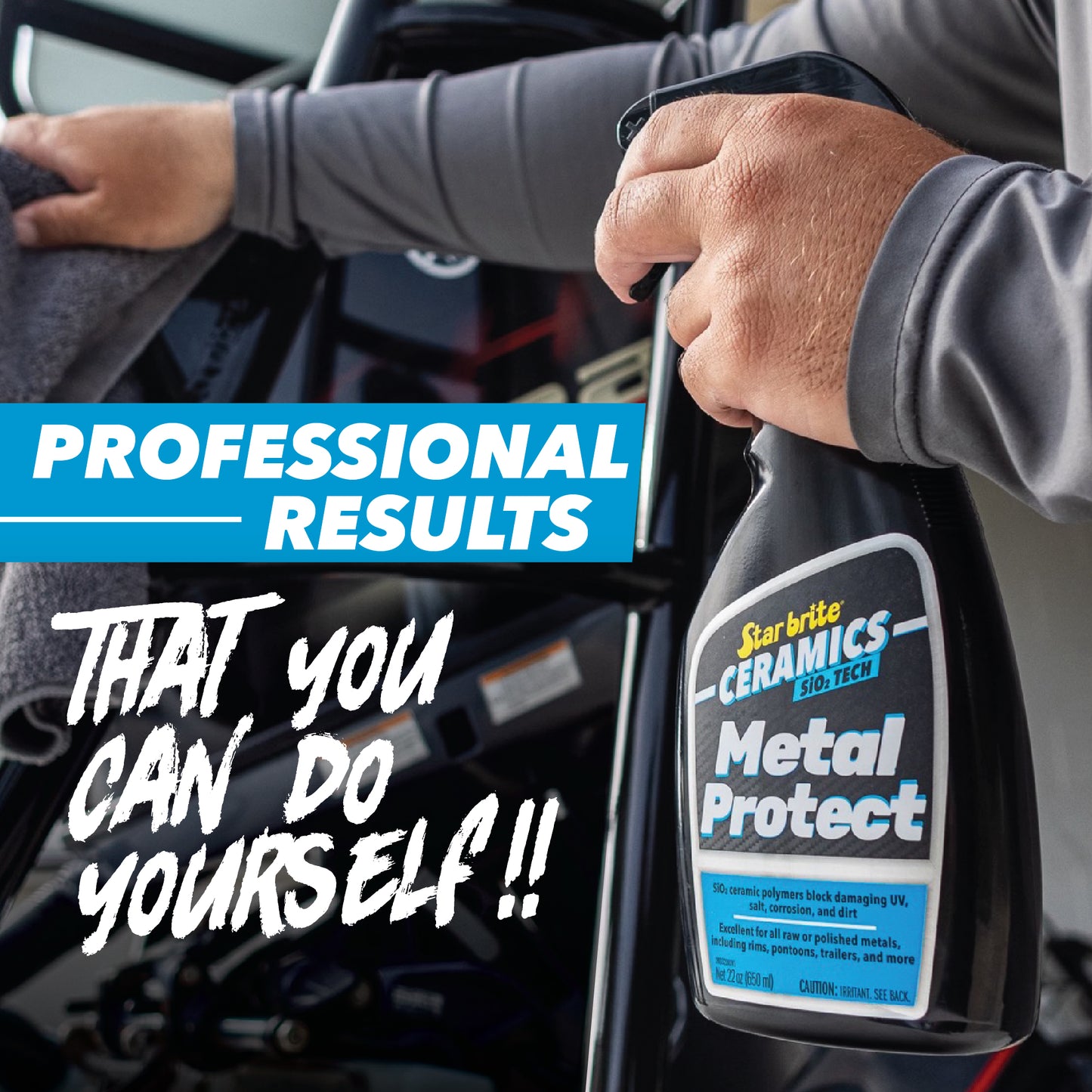 Ceramics Metal Protect - SiO2 Polymer Protection - Star brite Distributing, LLC