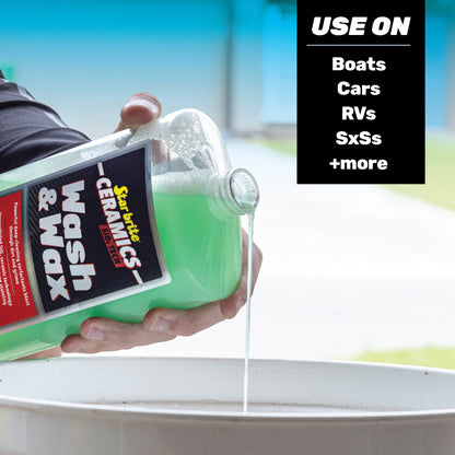 Ceramic Wash & Wax - Watermelon Scent