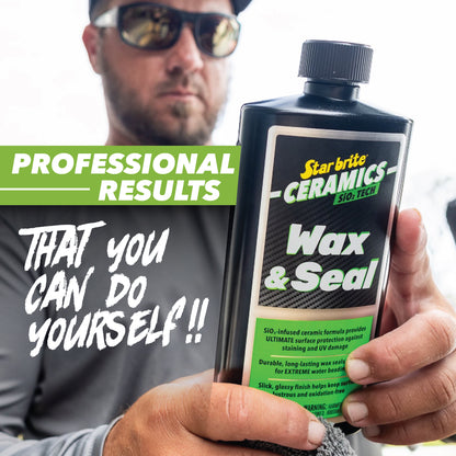 Ceramics Wax & Seal - Green Apple Scent - Star brite Distributing, LLC